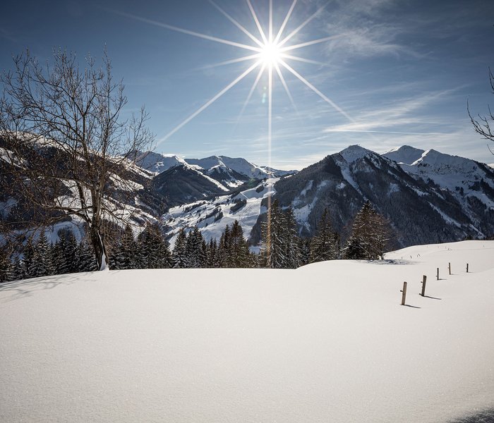 Winter hiking in Saalbach Hinterglemm