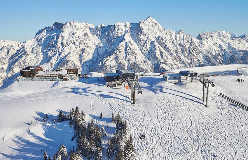 Pistenpanorma Saalbach Hinterglemm